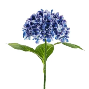 Kunstig Hortensia, Premium – Marineblå