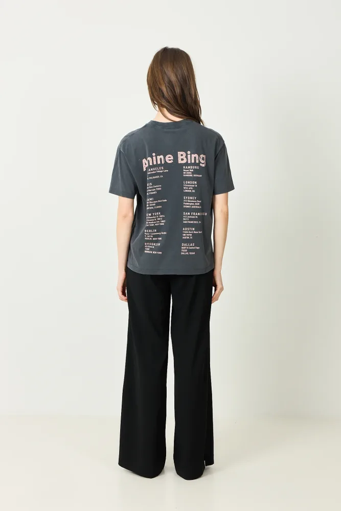 Cade Tee Smiley - Washed Grey - Bilde 3