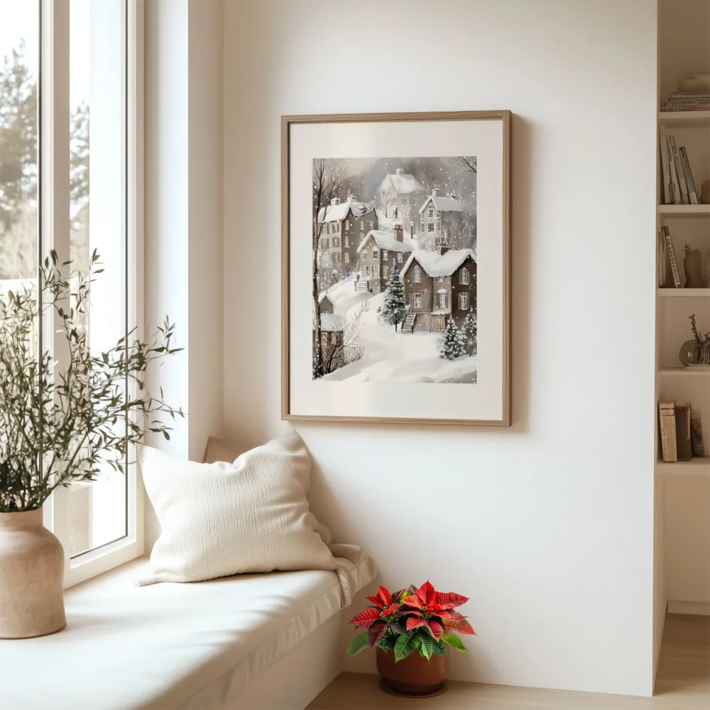 COZY WINTER STORY No43 - GAMLE HUS I VINTERLYS - Bilde 2