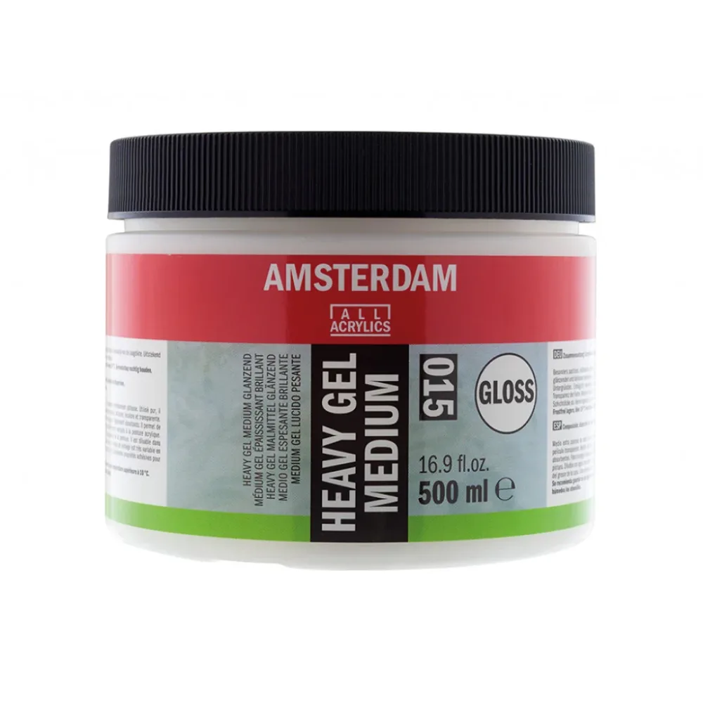 Amsterdam Heavy Gel Medium Glossy 015 – 500ml Amsterdam Heavy Gel Medium Glossy 015 – 500ml
