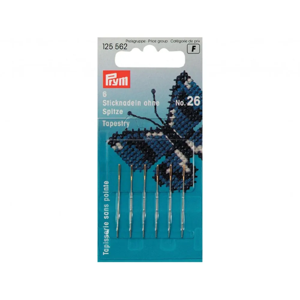 Prym Broderinåler – Butt No.26 – 6stk Prym Broderinåler – Butt No.26 – 6stk