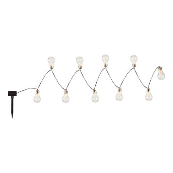 SOLCELLELAMPE GLOBO 10STK GLØDELAMPER SOLCELLELAMPE GLOBO 10STK GLØDELAMPER