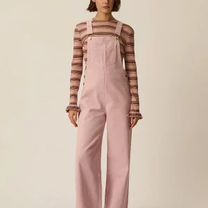 DES PETITS HAUTS – Laricia Combi Pantalon – Rose