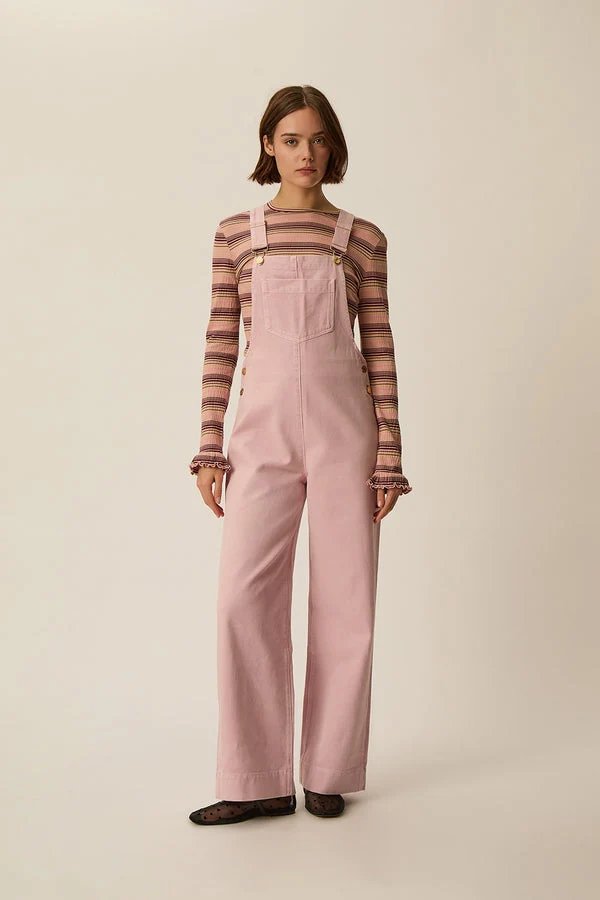 DES PETITS HAUTS - Laricia Combi Pantalon - Rose