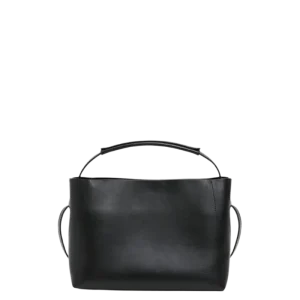 Hedda Midi Handbag – Leather Black Hedda Midi Handbag – Leather Black