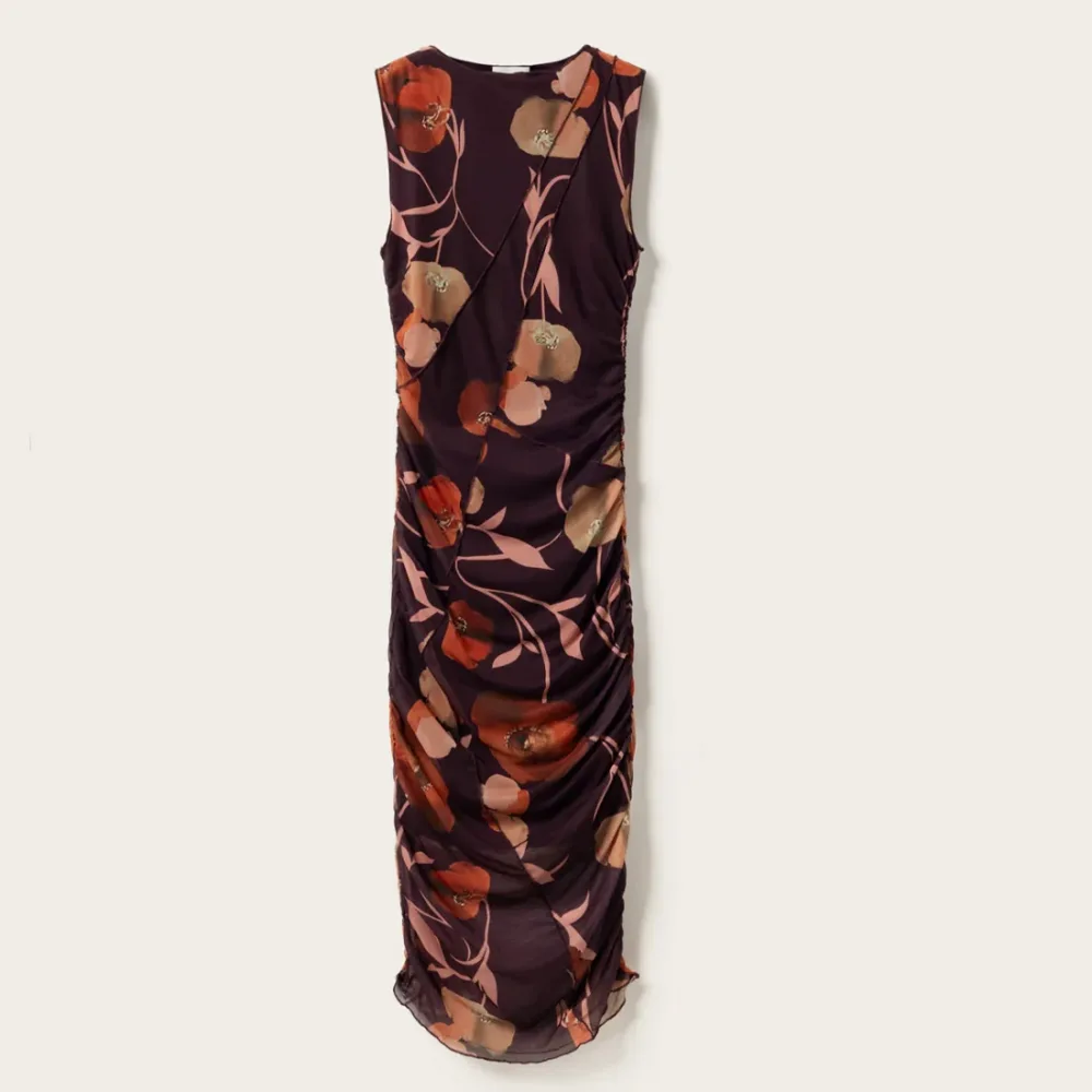 Sutton Kjole Caris Red Print - By Noella - Bilde 2