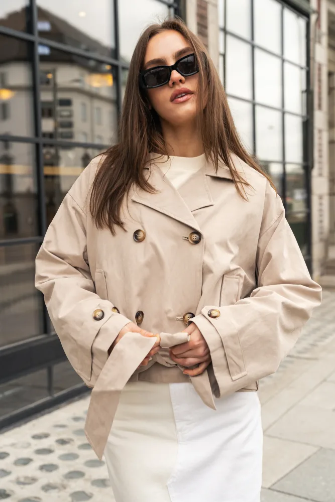 Sia F Jacket - Sand - Bilde 2