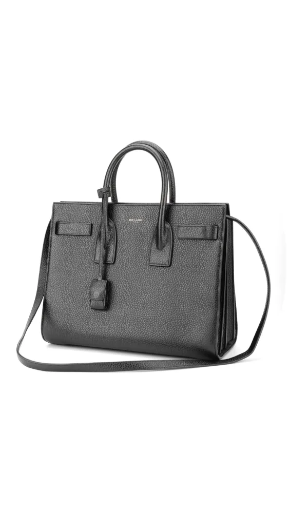 Saint Laurent Sac De Jour Shoulder Bag - Black - Bilde 3