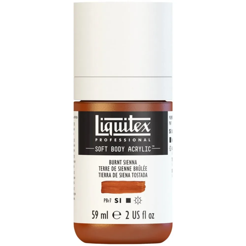 Liquitex Soft Body 59ml - 127 Burnt Sienna S1