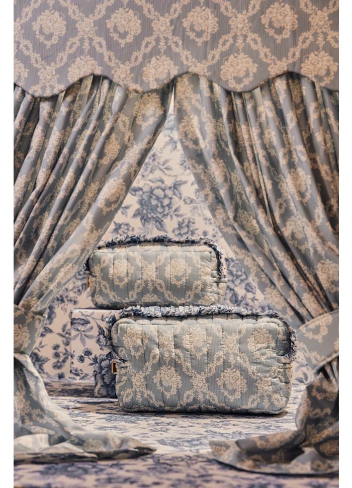 BON DEP - Pouch XS Square Ruffles Liberty - Garland Hampers