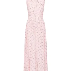 Ns Ruched Dress – Barely Pink Comb.