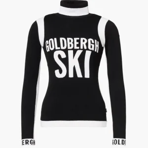 Noemi Long Sleeve Knit Sweater – Black