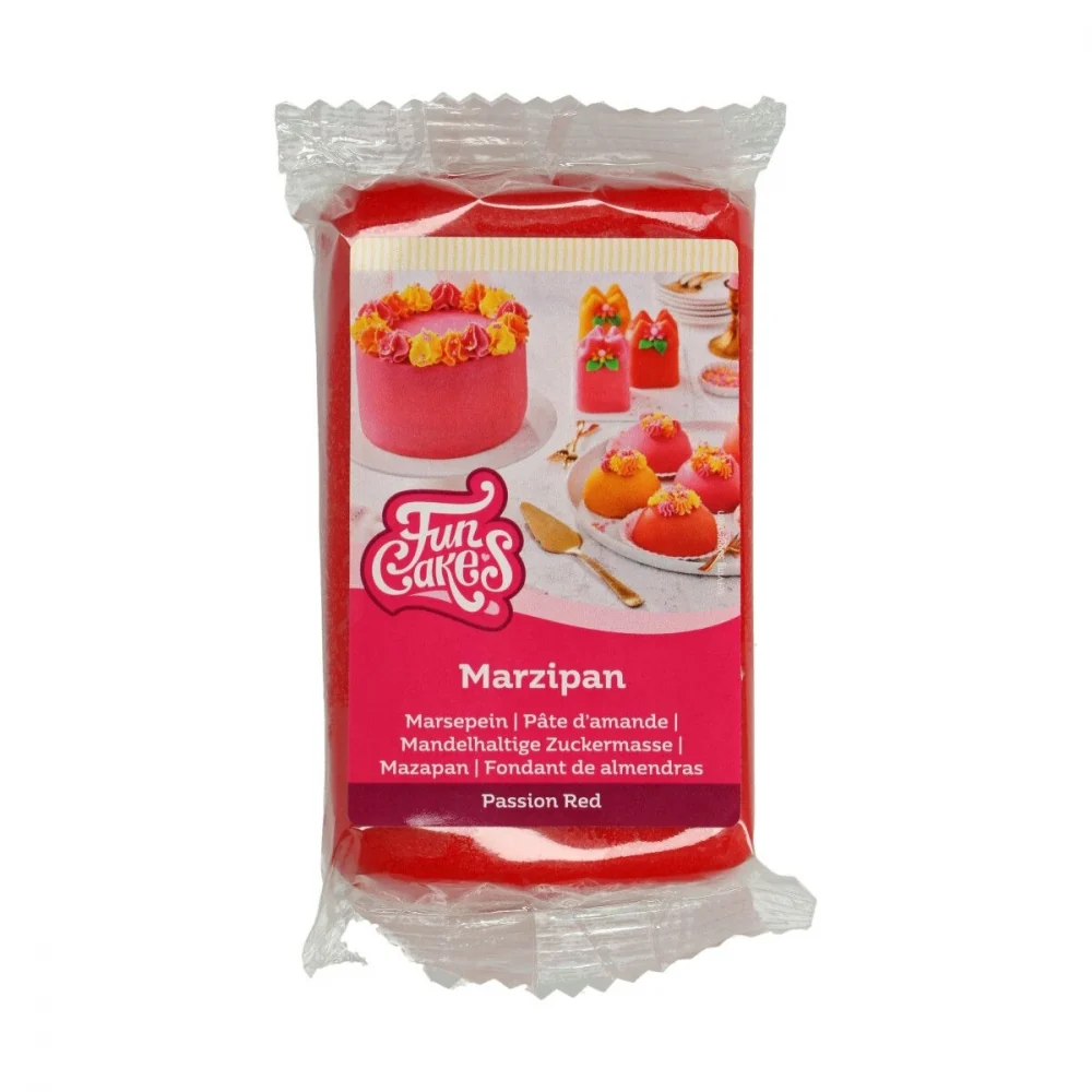 Rød marsipan fra FunCakes, 250g