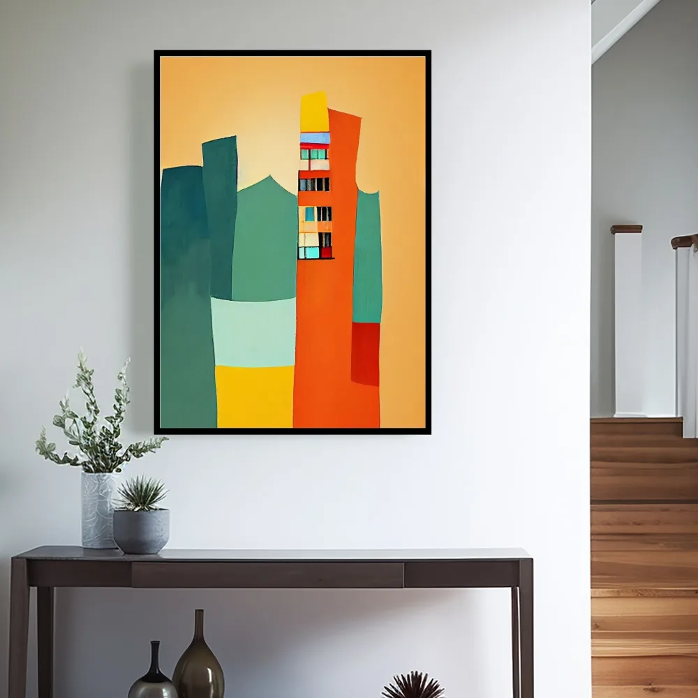 BAUHAUS GEOMETRIC ART No25 – PLAKAT OG LERRET - Bilde 3