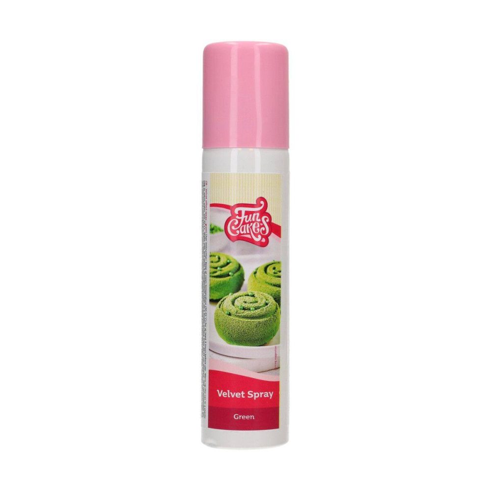 FunCakes Velvet Spray -grønn- 100ml
