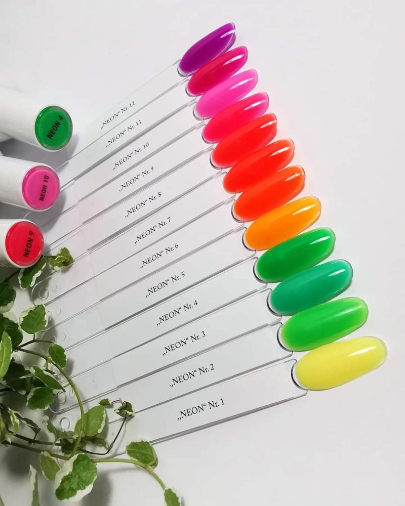 Diamond rubberbase „Neon“ 5, 15 ml - Bilde 3