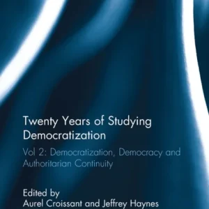 Twenty Years of Studying Democratization Twenty Years of Studying Democratization