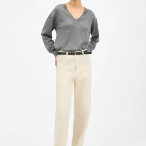 SKALL – Maddy Straight Jeans – Beige