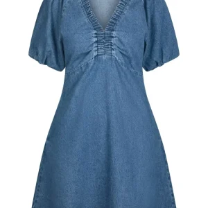Uma Denim Dress – Blue