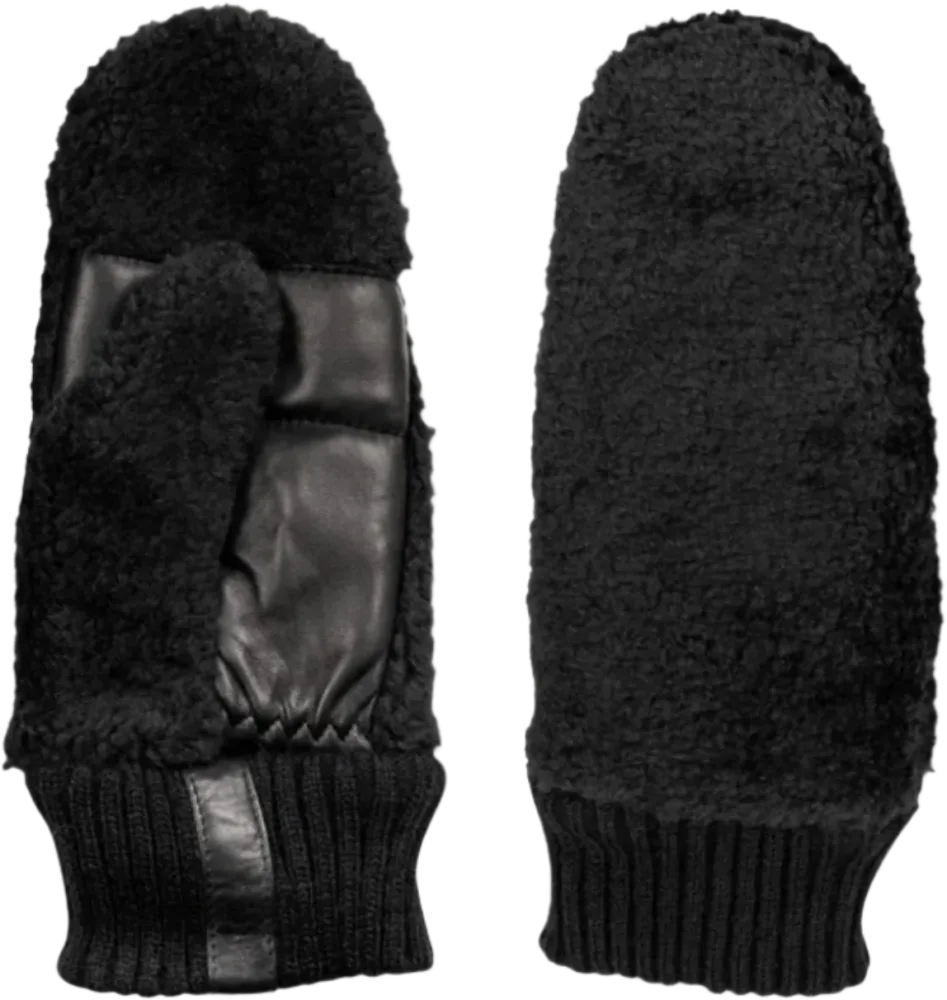 Day Teddy Mittens - Black - Bilde 2