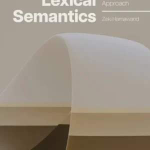 English Lexical Semantics English Lexical Semantics