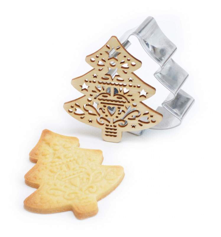 Scrapcooking Utstikker med embosser -Jul- pk/3 - Bilde 2