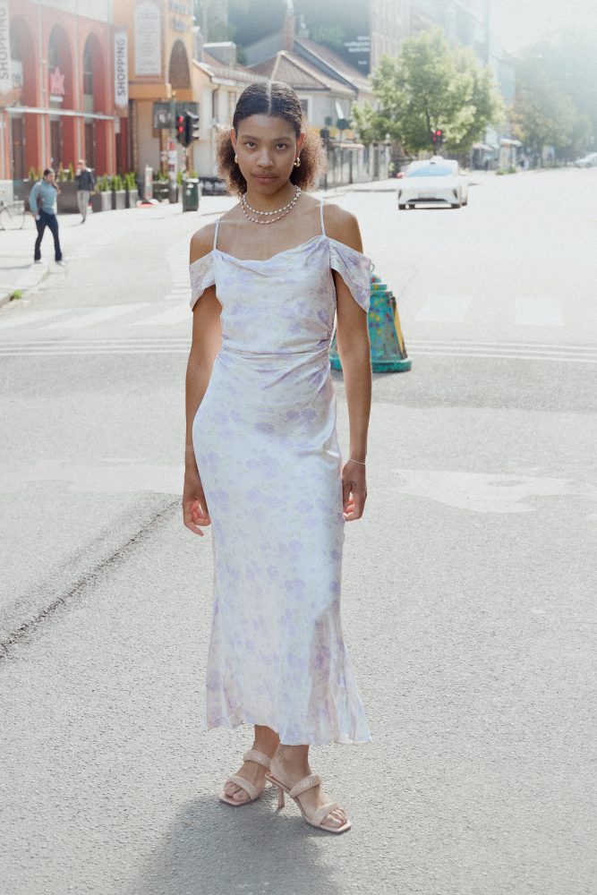 Lyra Dress - Lilac Jasmine Print - Bilde 2