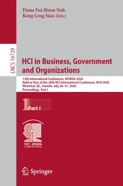 HCI in Business, Government and Organizations