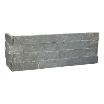 STEINPANEL NORSK STEINMILJØ SKIFER GRÅ UTVENDIG HJØRNE STEINPANEL NORSK STEINMILJØ SKIFER GRÅ UTVENDIG HJØRNE