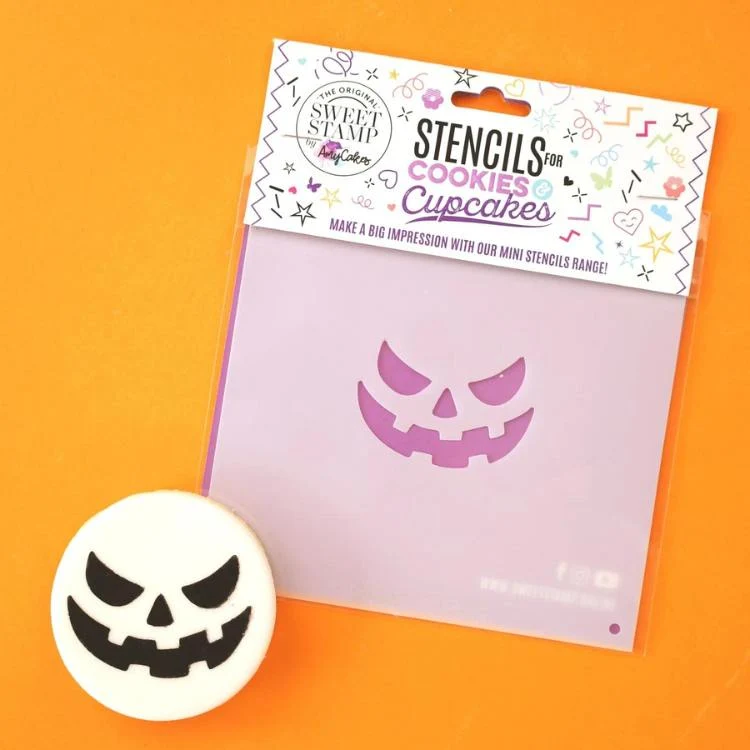 Sweet Stamp Mini Stensil -Pumpkin Jack- - Bilde 2