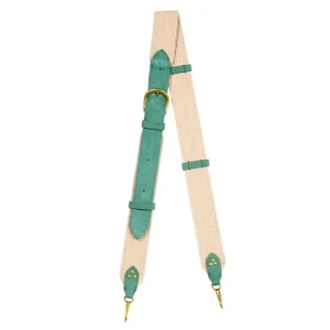JEROME DREYFUSS – Veskerem Sangle Naturelle – Imprimé Croco Emeraude JEROME DREYFUSS – Veskerem Sangle Naturelle – Imprimé Croco Emeraude