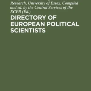 Directory of European political scientists Directory of European political scientists