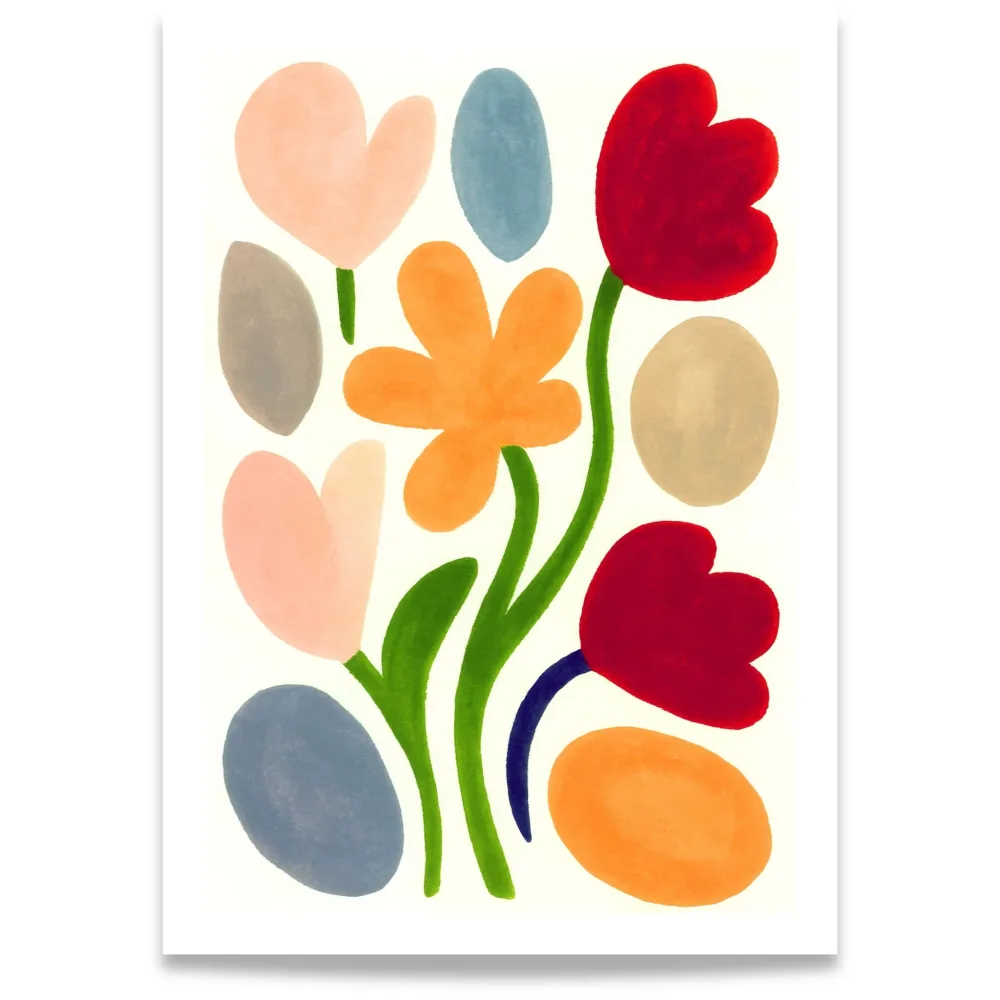 Spring Bloom – Playful Meadow plakat