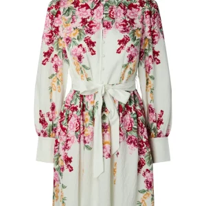 Yasrosie Ls Dress – Birch New Rosie Print