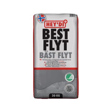 AVRETTINGSMASSE HEY’DI BEST FLYT 20KG AVRETTINGSMASSE HEY’DI BEST FLYT 20KG
