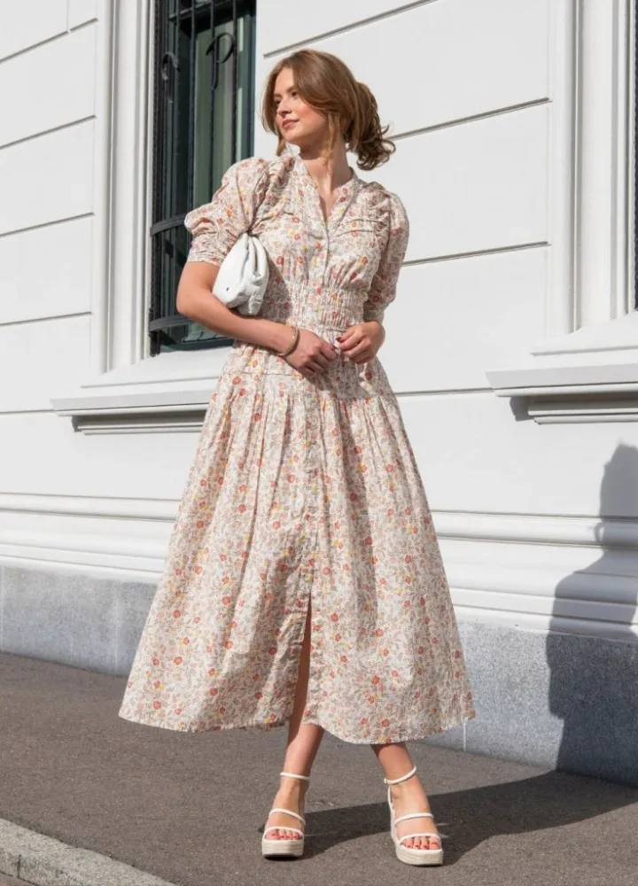Fabienne Dress - Almond - Bilde 2