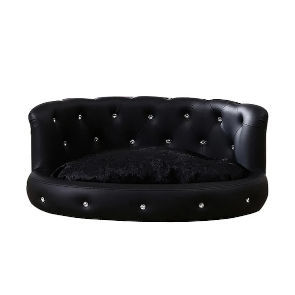 Sofa med høy rygg! - Gull, Rosa, Hvit eller Sort