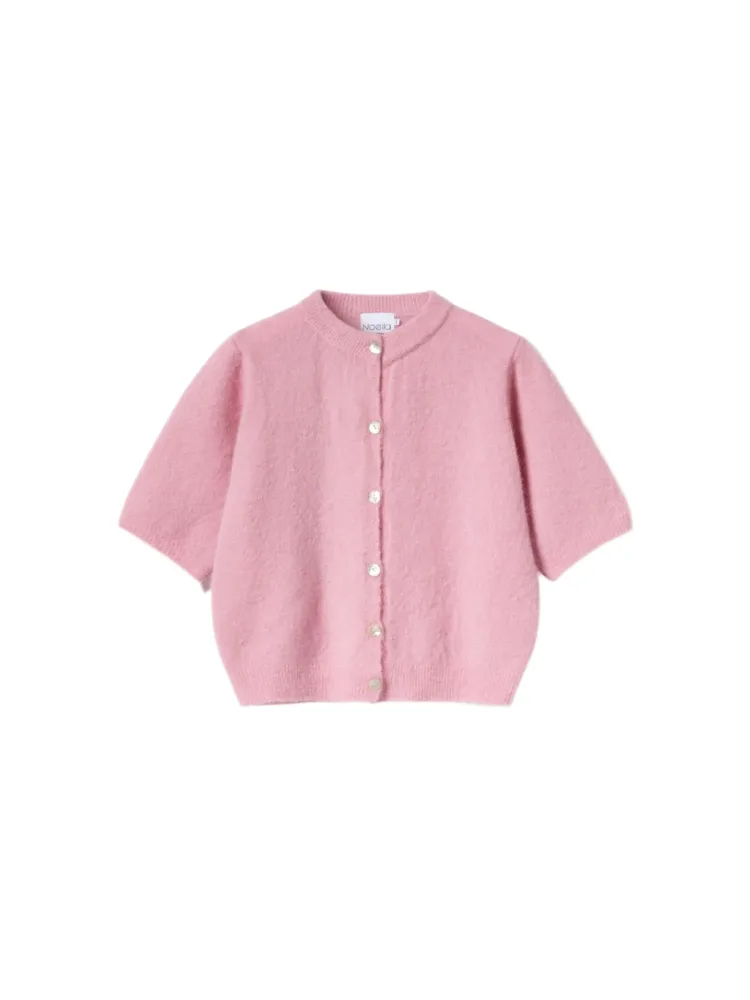 Kae Ss Knit Cardigan - Blush