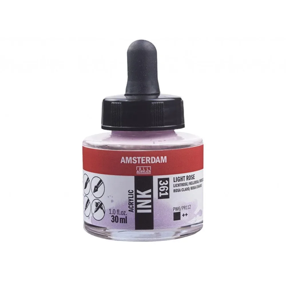 Amsterdam Ink 30ml – 361 Light Rose Amsterdam Ink 30ml – 361 Light Rose