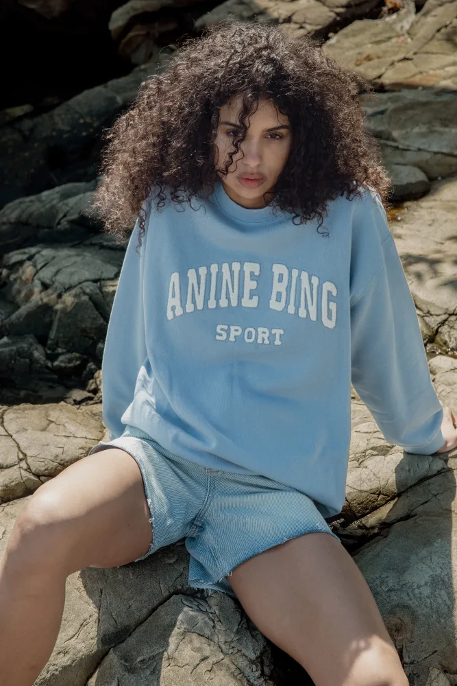 Tyler Sweatshirt - Capri Blue - Bilde 2