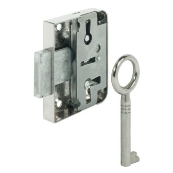 UTENPÅLIGGENDE LÅS 15MM FORNIKLET UTENPÅLIGGENDE LÅS 15MM FORNIKLET