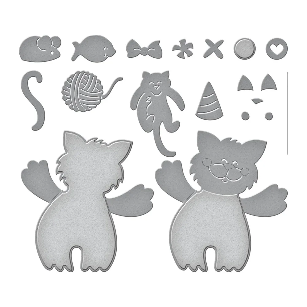 Stampendous - Kitty Hugs dies - Bilde 2