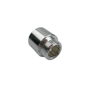 FORLENGERRØR 40MM 1/2″ FORKROMMET FORLENGERRØR 40MM 1/2″ FORKROMMET