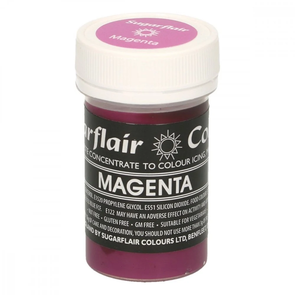 Sugarflair pastafarge Magenta, 25g