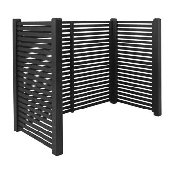 AVFALLSSKJUL PLUS TOKYO SVART 194X97X140 CM AVFALLSSKJUL PLUS TOKYO SVART 194X97X140 CM
