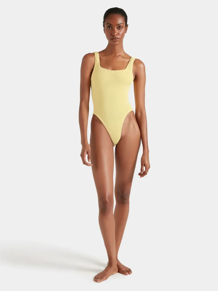 Square Neck Swim - Butter - Bilde 3