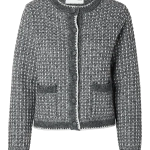 Sine Ls Knit Cardigan – Volcanic Ash Birch