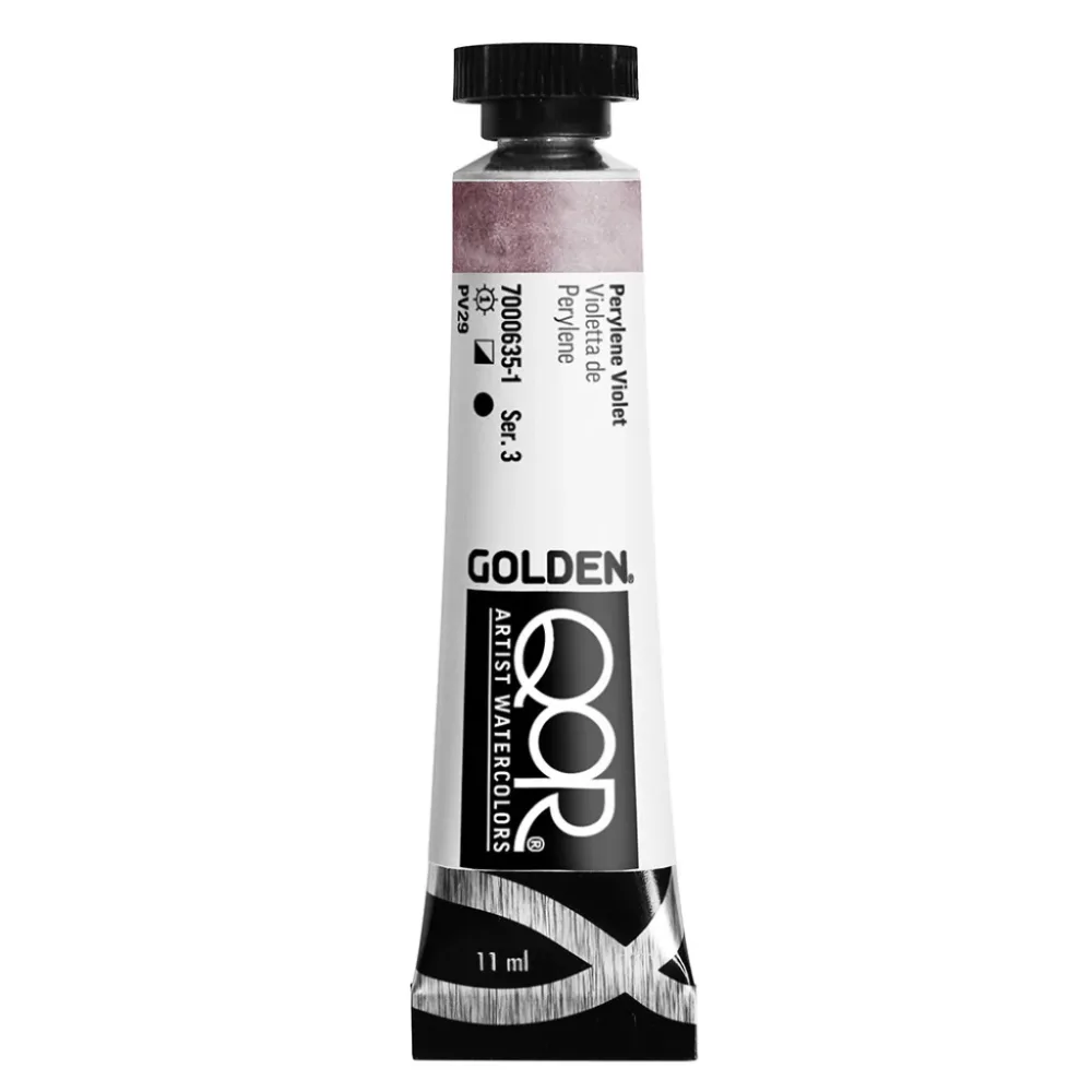 QoR Artist Watercolors tube 11ml – Perylene Violet QoR Artist Watercolors tube 11ml – Perylene Violet