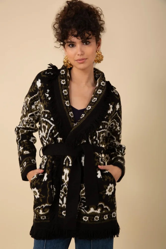 Cameron Cardigan - Black - Bilde 2