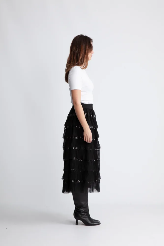 Hedda Skirt - Black - Bilde 3